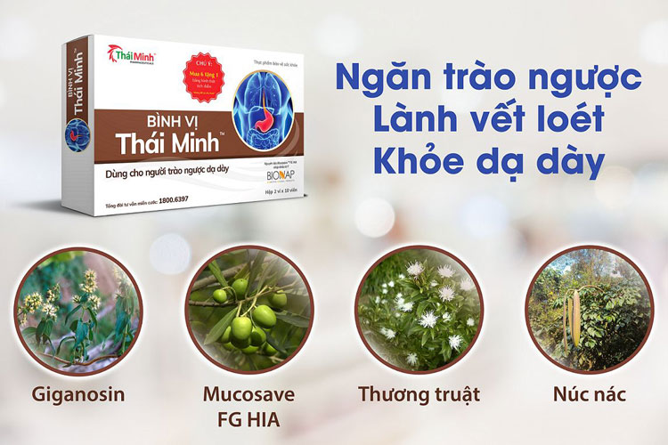 Bình Vị Thái Minh giải pháp cho người viêm loét dạ dày, thực quản hiệu quả 1