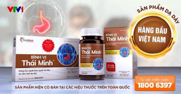 Bình Vị Thái Minh - Sản phẩm dành cho người trào ngược, viêm loét và đau dạ dày hàng đầu Việt Nam  2