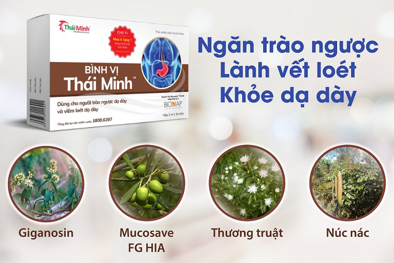 Bình vị Thái Minh- Cải thiện tình trạng viêm dạ dày, giúp hệ tiêu hóa khỏe 1