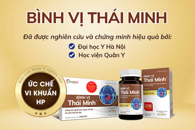 Bình Vị Thái Minh -  Hỗ trợ điều trị vi khuẩn Hp 1