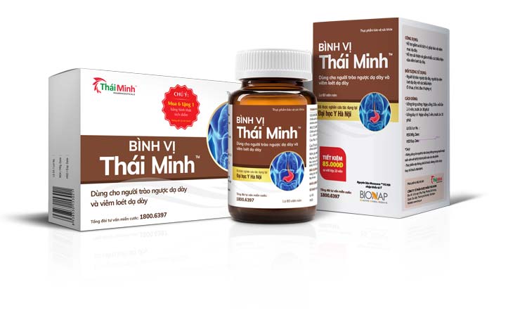 Bình Vị Thái Minh - Hỗ trợ điều trị viêm hang vị dạ dày 1