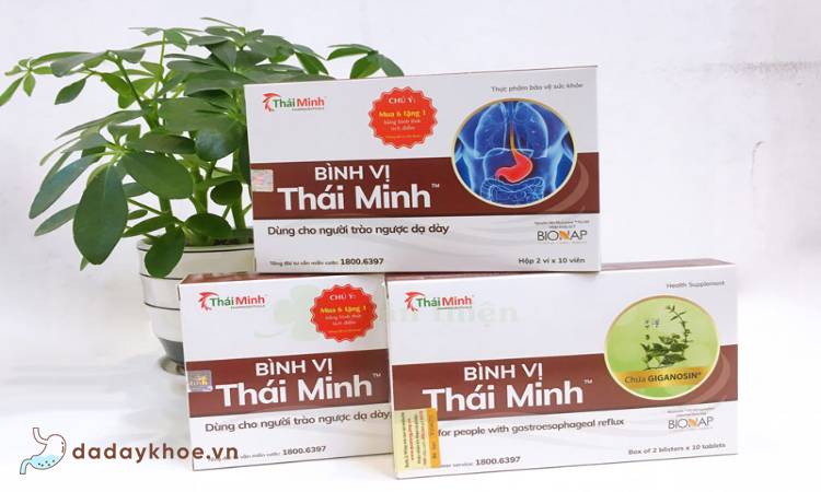 Bình Vị Thái Minh bảo vệ sức khỏe dạ dày phòng ngừa đau thượng vị 1