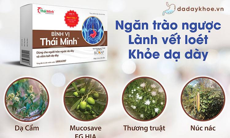 Bình Vị Thái Minh -  Hỗ trợ giảm đau dạ dày hiệu quả 1