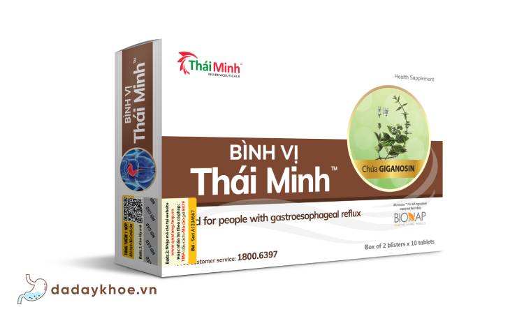 Bình Vị Thái Minh cải thiện viêm trợt dạ dày hiệu quả 1
