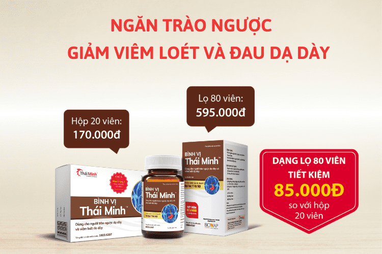 Bình vị Thái Minh - Hỗ trợ điều trị đau dạ dày hiệu quả 1