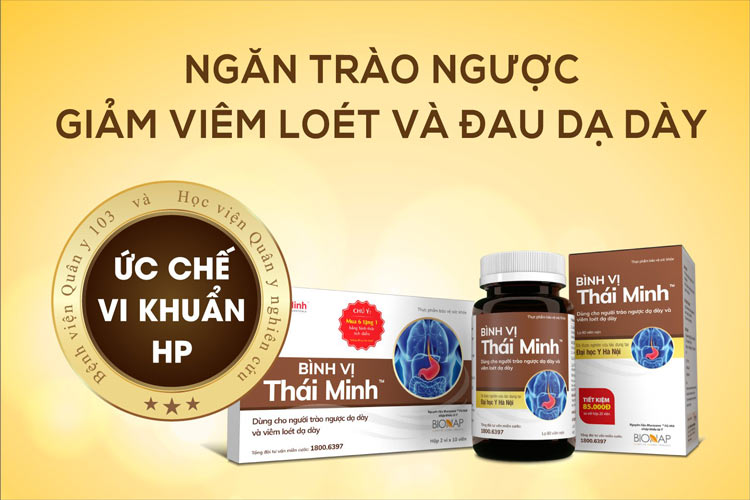 Bình Vị Thái Minh giảm đau dạ dày âm ỉ hiệu quả 1