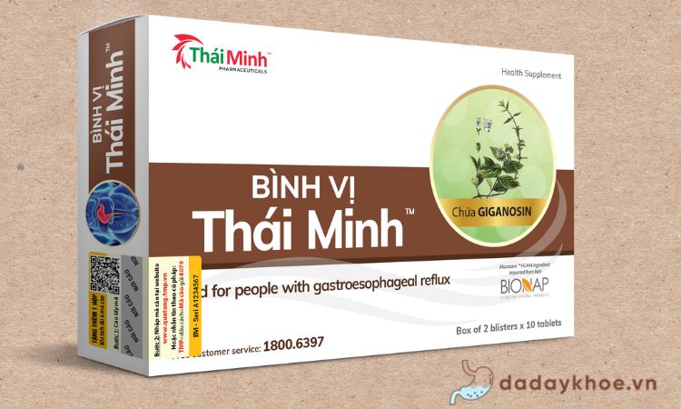 Bình Vị Thái Minh – giải pháp cho người bệnh viêm loét dạ dày tá tràng 1